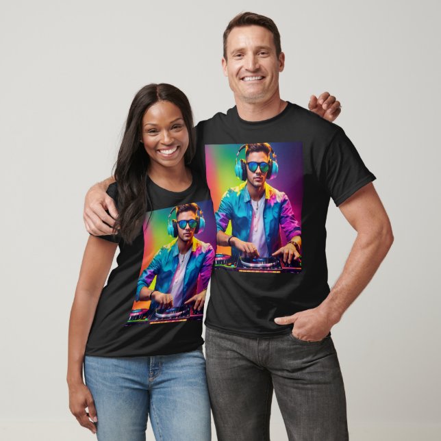 "Time Traveling DJ T-Shirt Collection" (Unisexe)