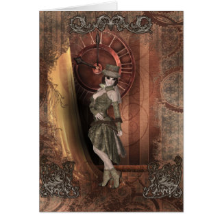 Time Traveller Steampunk Pinup