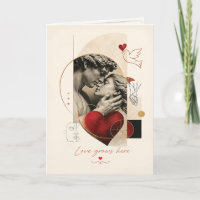 Timeless Love Sculpture Art | Carte de Couple Roma