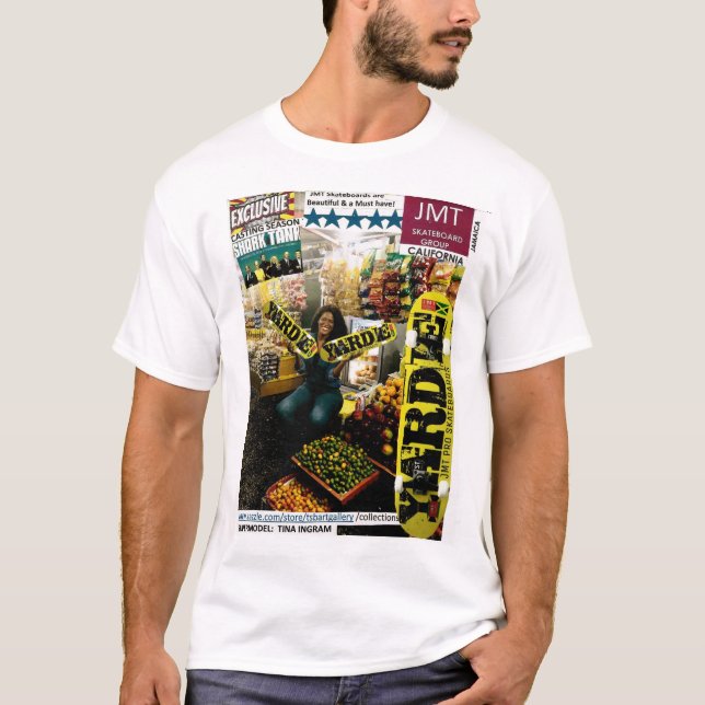 TINA INGRAM  JMT SK8BOARD T-Shirt (Devant)