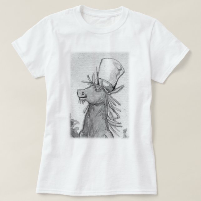 Tinam - T-shirt profil BW (Design devant)