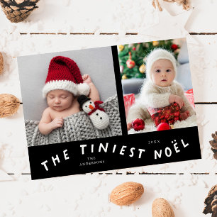 Tiniest Noel Faire-part de naissance de vacances
