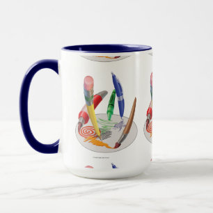 Tintement de tintement peu de tasse enorme d'art