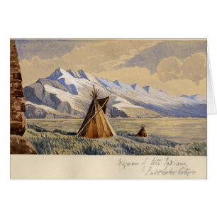 Tipi des Indiens d'Ute, Salt Lake City