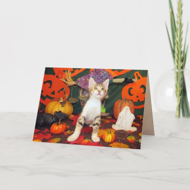 Tippy's Big Scare - Carte Halloween (Devant)