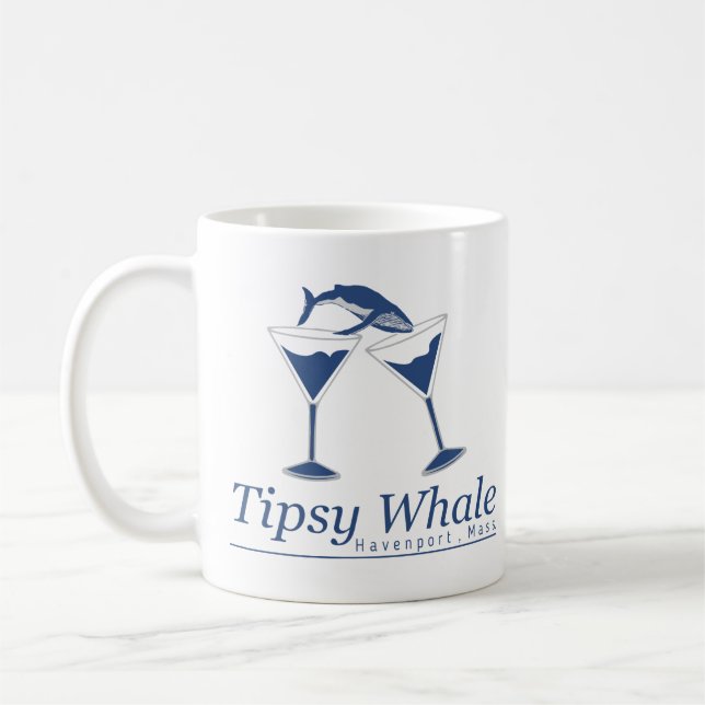Tipsy Whale Mug  (Gauche)