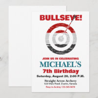 Tir à bulles Invitation de fête d'anniversaire