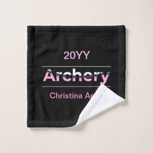 Tir à l'arc Art moderne minimaliste - Arche rose