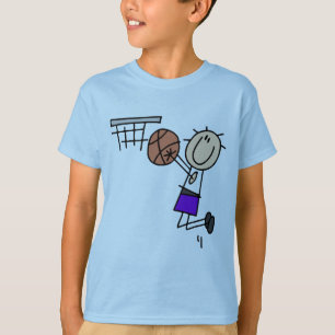 Tir en suspension de basket-ball - T-shirts et