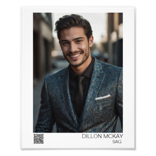 Tirage photo de portrait commercial 8x10