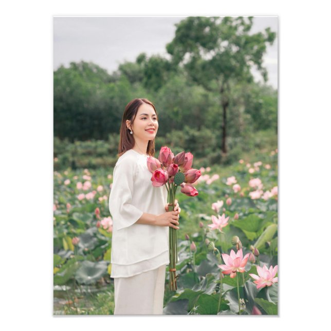 Tirage photo personnalisé 30x40 cm – Cadeau person (Devant)