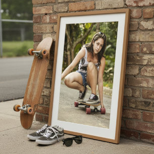 Tirage photo satiné 8" x 10" de qualité studio