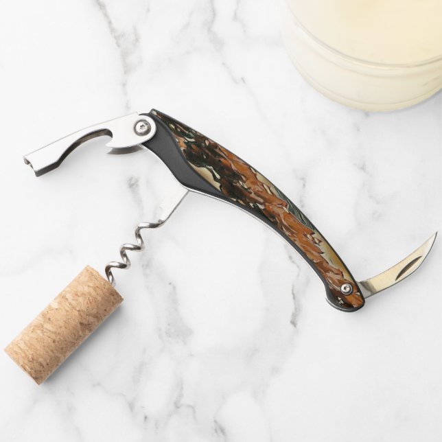 Tire-bouchon Arbre de roses d'art (Devant)