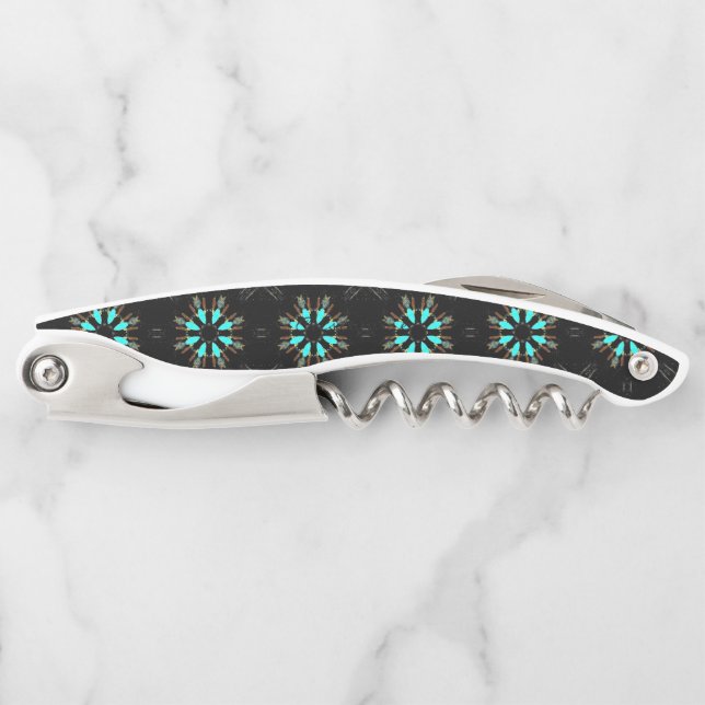 Tire-bouchon Arrowhead Feathers Pow-wow Motif Thunder_Cove (Devant)