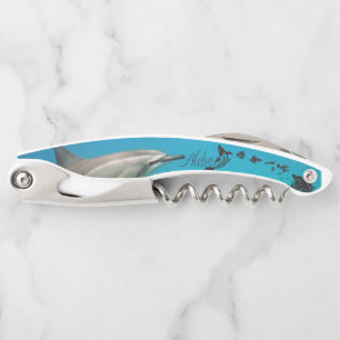 Tire-bouchon Baleine d'îles de dauphins d'Hawaï