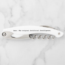 Bière. L'Intelligence Artificielle originale. Ouve