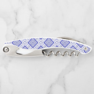 Tire-bouchon Bleu de dentelle en céramique de Grèce