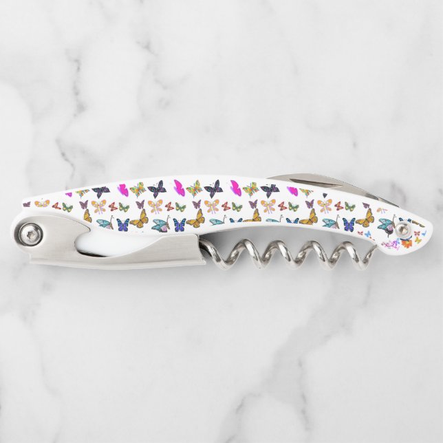 Tire-bouchon Bouteille de bouteille de bouteille papillon (Devant)