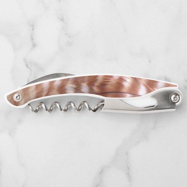 Tire-bouchon Buse à baguettes à épaulettes rousses (Dos)