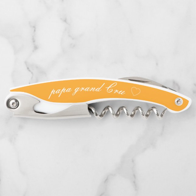Tire-bouchon Cadeau pour grand-père avec personnalisation Orang (Devant)