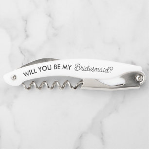 Tire-bouchon Cadeaux minimalistes de propositions de servante d