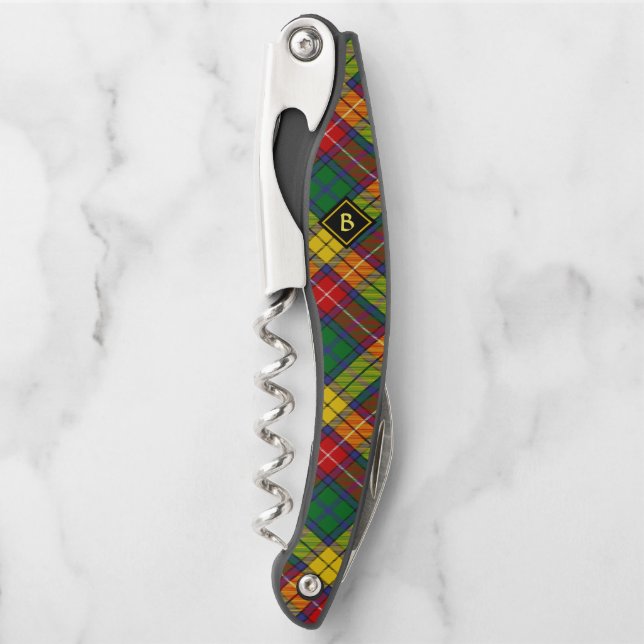 Tire-bouchon Clan Buchanan Tartan (Devant)