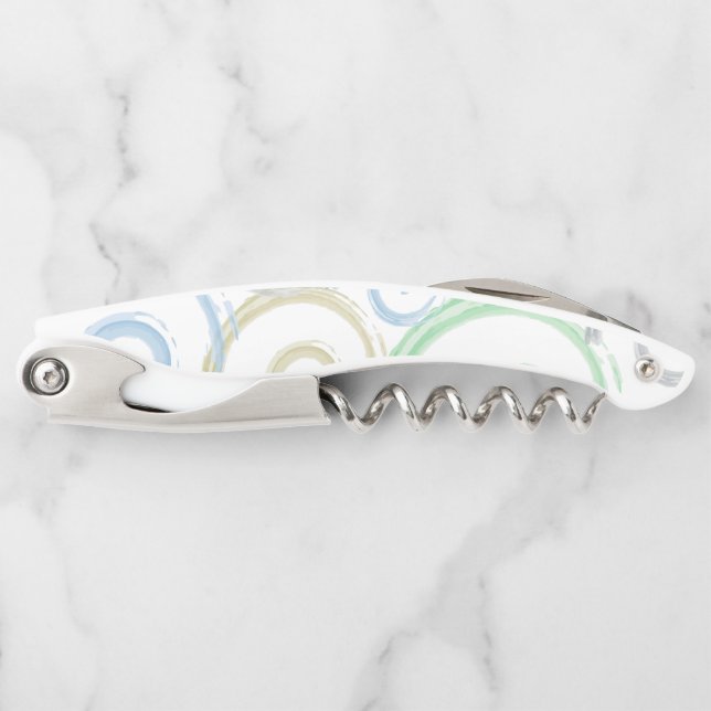 Tire-bouchon Cool, tendance, moderne onduleur brosses (Devant)