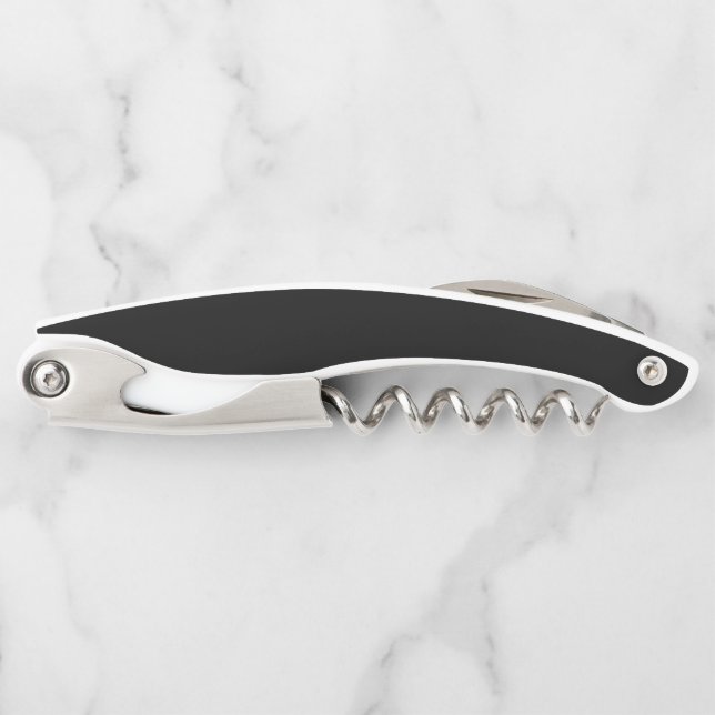 Tire-bouchon Couleur unie personnalisable (Devant)