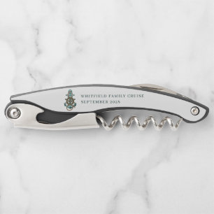 Tire-bouchon Croisière Ancre nautique personnalisée