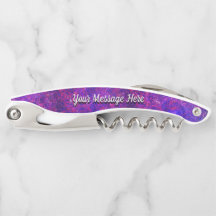 Tire-bouchon de remous de pourpre et de rose