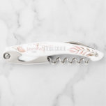 Tire-bouchon Dreamy Foliage Mariage Bridesmaid Blush Pnk ID817<br><div class="desc">Des arrangements de feuillage délicats avec de petites accents de fleurs dans des tons crème doux et rêvés, de l'or taupe et rose avec des éclaboussures de parties scintillant, et des dispositions uniques de design font de cette collection une collection passionnante, surtout pour les mariages printaniers. Le tire-bouchon cadeau pour...</div>