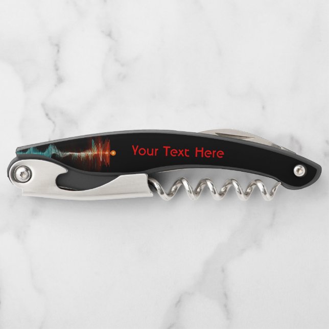 Tire-bouchon Dualité de la vague de particules (Devant)