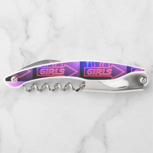Tire-bouchon Écrivez les filles roses de Neon Thunder_Cove