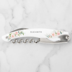 Tire-bouchon Fête des mariées Ethereal Blush Roses Rose