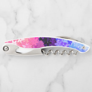 Tire-bouchon Fière Omnisexualité Groovy Boho Excentrique Floral