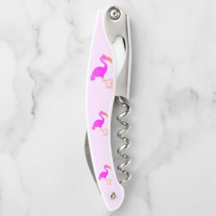 Tire-bouchon Flamants roses mignons - Joyeux