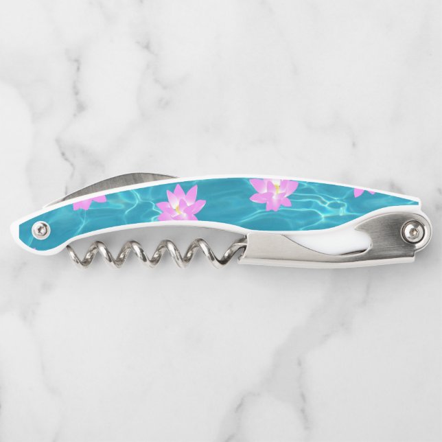 Tire-bouchon Fleur Lotus (Dos)