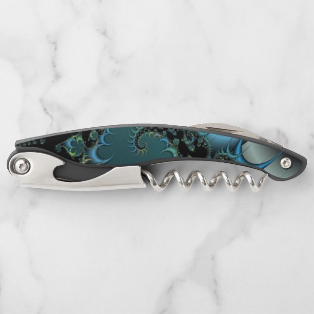 Tire-bouchon Imaginaire Tentacle Abstrait conception fractale (Devant)