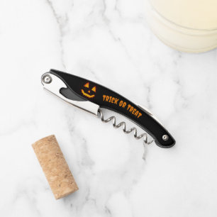 Tire-bouchon Jack-o'-lantern éclairé