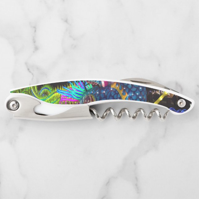 Tire-bouchon Lanterne Phoenix Dragon (Devant)