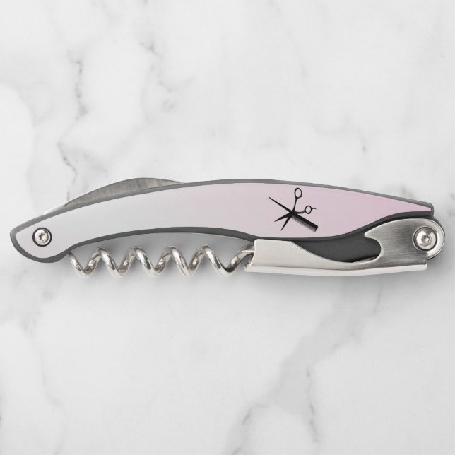Tire-bouchon Le rose du design (Dos)
