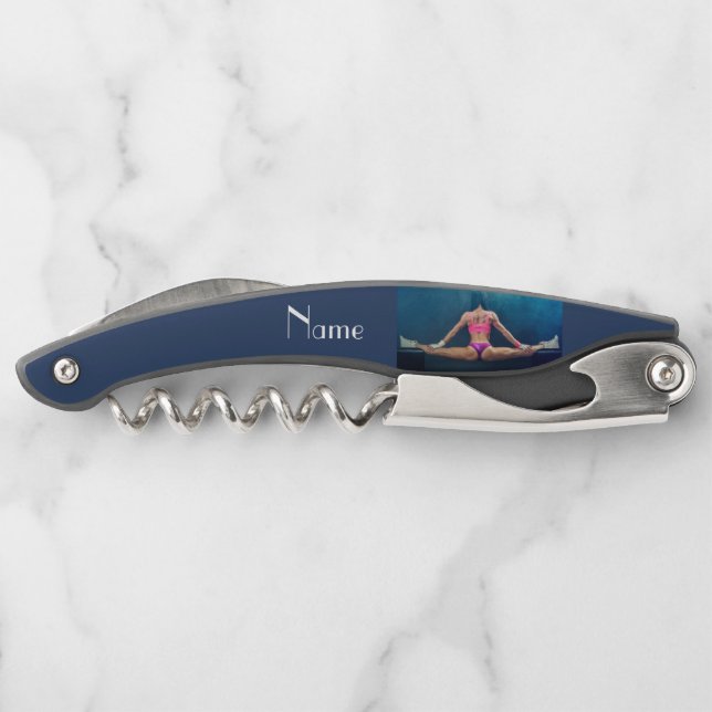 Tire-bouchon Modèle de condition physique féminine Split Thunde (Dos)