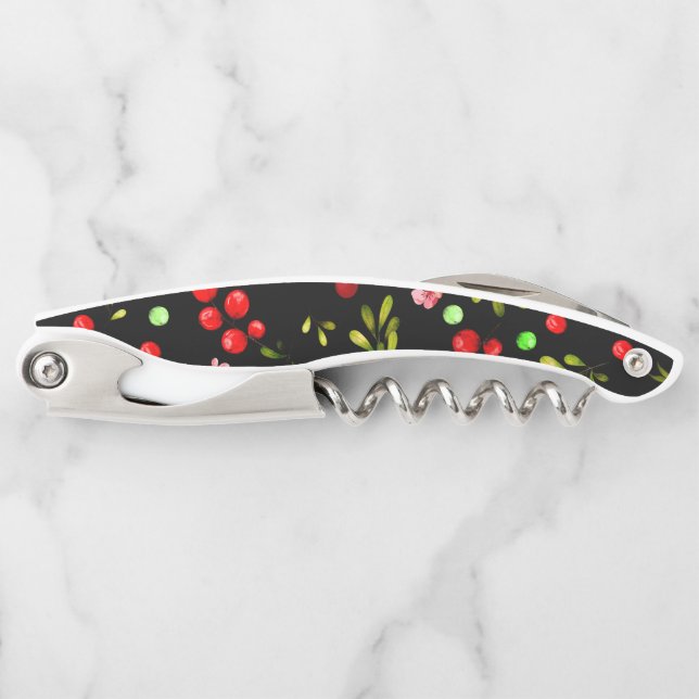 Tire-bouchon Motif Berries (Devant)
