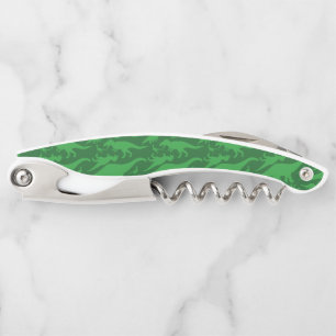 Tire-bouchon Motif Dinosaur Vert