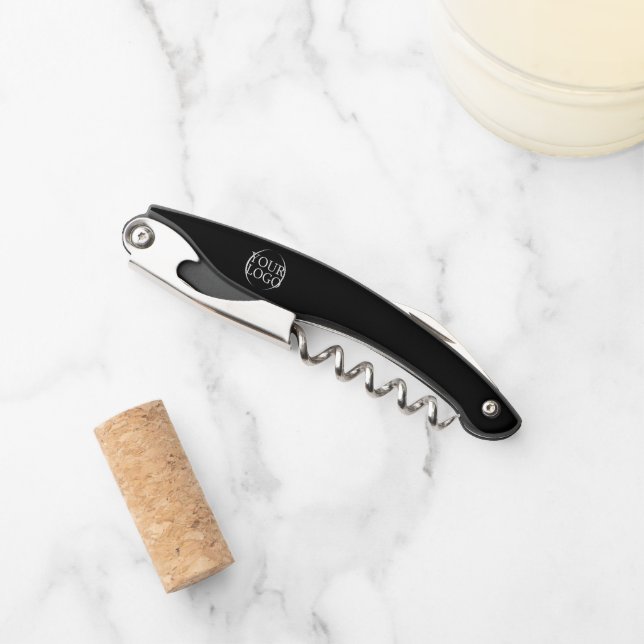 Tire-bouchon Nom de l'entreprise Créer votre propre texte d'ent (Devant)