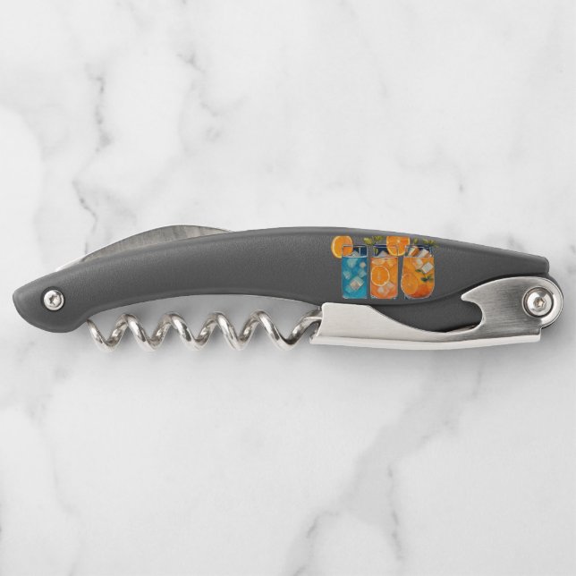 Tire-bouchon Ouverture de bouteille à vin (Dos)