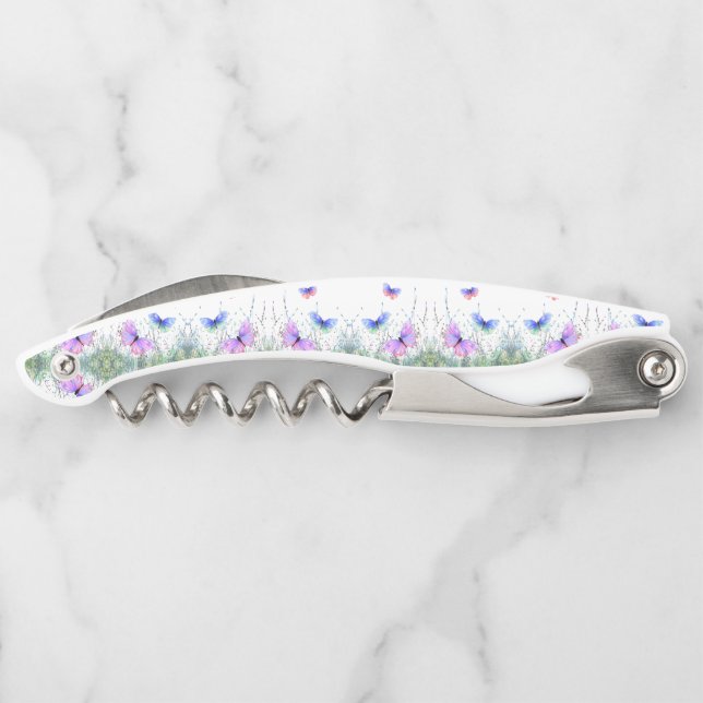 Tire-bouchon Papillons volants Vis-bouchon de Waiter (Dos)