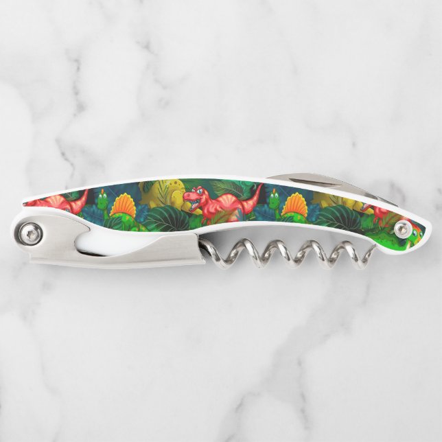 Tire-bouchon Parc des dinosaures (Devant)