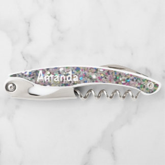 Tire-bouchon Parties scintillant personnalisée