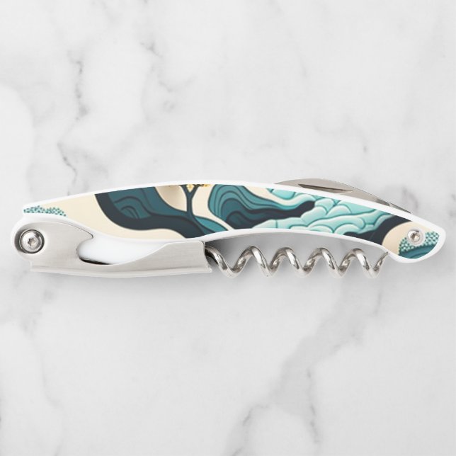 Tire-bouchon Paysage moderne (Devant)